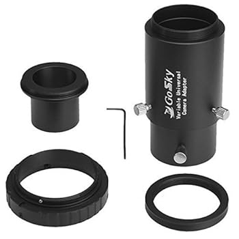 【中古】Gosky デラックス望遠鏡カメラアダプターキット Nikon SLR対応 - 望遠鏡プライムフォーカスと接眼レンズ投影写真用