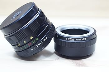 【中古】HELIOS 44M-4 ソビエト2/58 ソ連一眼レフレンズM42とLente バヨネットNEXe-マウントソニーNEX3 5 7 m42用