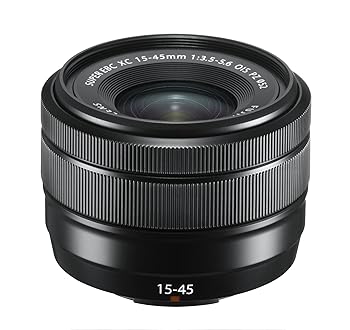 【中古】【39shop】富士フイルムFUJIFILM★X 交換レンズ フジノン ズーム 標準 コンパクト XC15-45mm 手ブレ補正 電動ズーム ブラック F XC15-45MMF3.5-5.6OIS PZ B(非常に良い)｜アトリエ絵利奈 28,142円