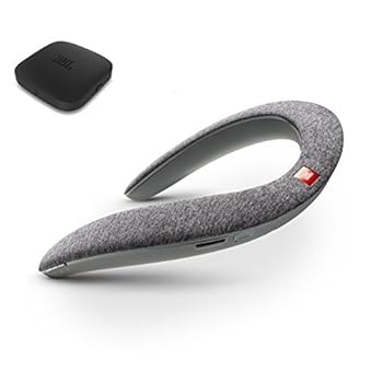 【中古】JBL SoundGear BTA ウェアラブルネックスピーカー ワイヤレスオーディオトランスミッター Bluetooth/apt-X相応う/31粍径金棒引き4基積み上げる 薄墨色/