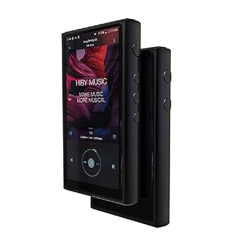 【中古】HiByMusic R5 デジタルオーディオ楽器演奏者 4.4粍 平衡にする最終生産物端子 黒いこと