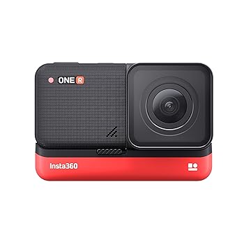 【中古】Insta360 ONE R 4K広角モデュール仕掛ける ONE R本体 + 4K広角映画化モデュール コマーシャル535 CINAKGP/C 国内置き目品