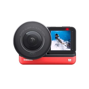 【中古】Insta360 ONE R 1in版ONE R 中核グループ＋1in広角モデュール Leica ライカ一緒になる発展 動き写真器 5.3K 30fps 1900万高絵素 映画化 FlowState