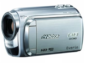 【中古】JVCケンウッド ビクター 60GBハードディスクムービー シルバ- GZ-HD300-S