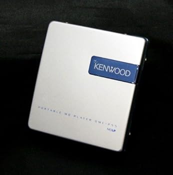 【中古】KENWOOD ケンウッド DMC-P55-L 青味 携帯型MD電気蓄音機