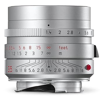 【中古】【39shop】Leica★11675 summilux-m 35 mm f / 1.4 Asph広角レンズ、シルバー(非常に良い)｜アトリエ絵利奈