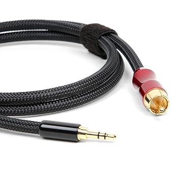 【中古】Micca デジタル同軸オーディオケーブル プレミアム SPDIF - 3.5mm 1/8インチ - RCA 3フィート FiiO X3 X5に対応
