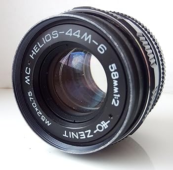 【中古】【39shop】MCヘリオス44M-6★ZENITのための2分の58ロシア一眼レフレンズM42(非常に良い)|アトリエ絵利奈