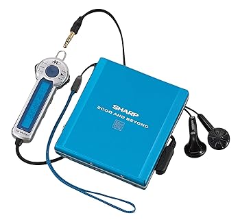 【中古】MD-ST531-A 青味 携帯型MD電気蓄音機生まれ変わり専用機MDLP非相応う