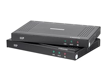 【中古】Monoprice Blackbird 4 K Pro HDBaseT Extenderキット、100 M with POH、rs232、HDCP 2.2
