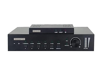 【中古】Monoprice Blackbird 4 K HDBaseT 5 x 1シームレスな表示取り替えっことScaler with IR、rs232