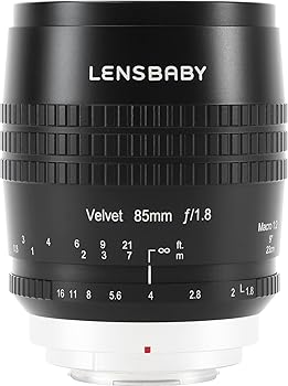 【中古】Lensbaby ソフトレンズ Velvet 85 85mm F1.8 フジフイルム X用