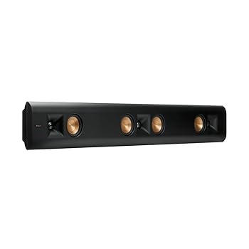 【中古】Klipsch RP-440D-SB ブラックサラウンドホームスピーカー マットブラック