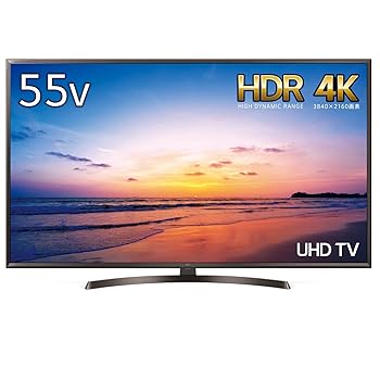 【中古】【39shop】LG★55V型 液晶 テレビ 55UK6300PJF 4K HDR対応 直下型LED 2018年モデル(非常に良い)｜アトリエ絵利奈