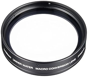 【中古】OLYMPUS 水中マクロコンバージョンレンズ 約2倍 雨合羽プロテクター用 PTMC-01