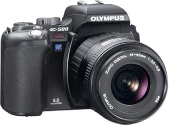 【中古】【39shop】OLYMPUS★デジタル一眼レフカメラ E-500 ブラック レンズセット(非常に良い)|アトリエ絵利奈