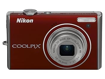 【中古】Nikon デジタル写真機 COOLPIX クールピクス S640 プライム赤いこと S640RD