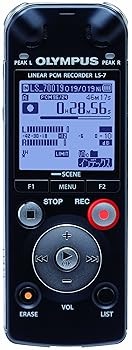 【中古】OLYMPUS ICレコーダー Voice-Trek 4GB リニアPCM対応 BLK ブラック LS-7