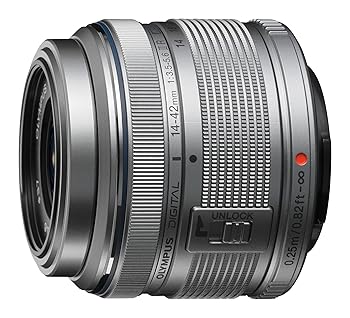 【中古】【39shop】OLYMPUS★標準ズームレンズ M.ZUIKO DIGITAL 14-42mm F3.5-5.6 II R シルバー(非常に良い)｜アトリエ絵利奈