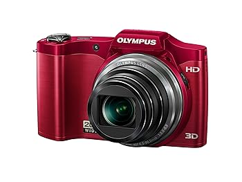 【中古】OLYMPUS デジタルカメラ SZ-11 レッド 1400万画素 光学20倍ズーム 広角25mm 3Dフォト機能 SZ-11 RED