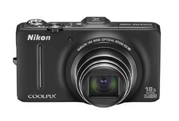 【中古】【39shop】Nikon★デジタルカメラ COOLPIX クールピクス S9300 ノーブルブラック S9300BK(非常に良い)|アトリエ絵利奈