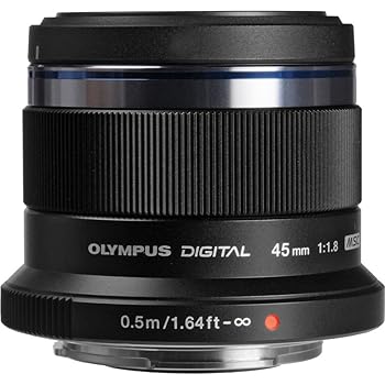 【中古】OLYMPUS 単焦点レンズ M.ZUIKO DIGITAL 45mm F1.8 ブラック