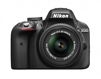 【中古】Nikon デジタル一眼レフカメラ D3300 18-55 VR IIレンズキット ブラック D3300LKBK