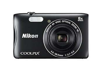 【中古】Nikon デジタルカメラ COOLPIX S3700 ブラック 光学8倍ズーム 2005万画素 S3700BK