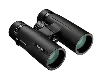 【中古】OLYMPUS 小型望遠鏡 10X42 PRO 雨合羽防曇 ダハプリズム式 10倍42差しわたし