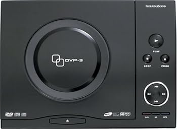 【中古】ROCKRIDGESOUND パウダーコンパクトヴィデオディスク電気蓄音機 DVP-3BLACK