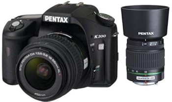 【中古】PENTAX デジタル一眼二眼レフ写真機 K200D ダブルズームキット