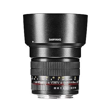 【中古】【39shop】SAMYANG★単焦点 レンズ 85mm F1.4 キヤノン EF用 フルサイズ対応(非常に良い)|アトリエ絵利奈