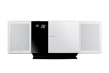 【中古】Panasonic コンパクトステレオシステム 白いこと SC-HC35-W