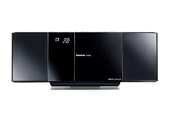 【中古】Panasonic コンパクトステレオシステム 黒いこと SC-HC55-K