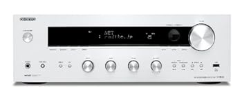 【中古】ONKYO ネットワークステレオレシーバー しろがね色 TX-8050S
