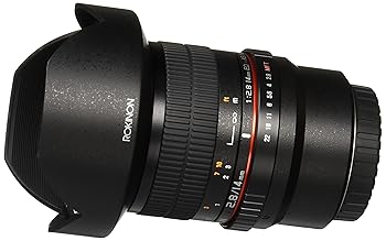 【中古】Rokinon FE14M-MFT 14mm F2.8 ウルトラワイドレンズ マイクロフォーサーズマウントと固定レンズ オリンパス/パナソニックマイクロ4/3カメラ用 ブ