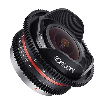 【中古】Rokinon CV75MFT-B 7.5粍 T3.8 シネ広角レンズ オリンパス/パナソニックマイクロ4/3写真器用 黒いこと カメラ用交換レンズ-TV・オーディオ・カメラ-カメラ・ビデオカメラ・光学機器