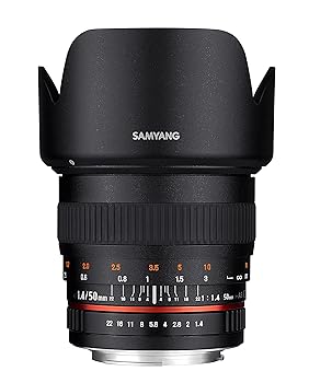 (未使用･未開封品)　Samyang sy50?m-p標準固定Prime 50?mm f1?. 4レンズPentax DSLRカメラ kmdlckf 送料無料】【中古】Samyang SY50M-P スタンダードフィックスプライム