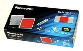 【中古】Panasonic パナソニック 携帯型ＭＤ電気蓄音機 SJ-MJ50-R
