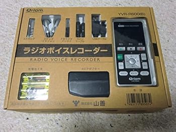 【中古】Qriom キュリオム ラジオボイスレコーダー ブラックYVR-R500B