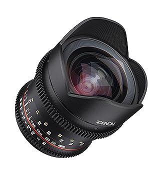 【中古】Rokinon FFDS16M-MFT 広角シネレンズ 16-16mm f/2.6-22 プライム 固定 T2.6 フルフレーム マイクロフォーサーズ用 黒
