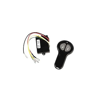 【中古】Rugged Ridge 15103.36 ウインチリモコン トレッカーウインチ ブラック