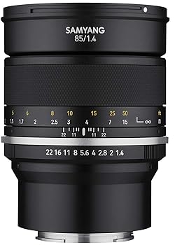 【中古】SAMYANG 単興味の中心中望遠水晶体 MF 85粍 F1.4 MK2 ソニー FEマウント フルサイズ相応う 国内置き目品