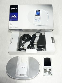 【中古】SONY ウォークマン Sシリーズ スピーカー付 メモリータイプ 8GB ホワイト NW-S644K/W