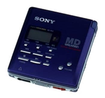 【中古】SONY ソニー MZ-R55 青味 携帯型MDリコーダー MDLP非相応う/吹き込み/生まれ変わり兼用機/録再/MDウォークマン