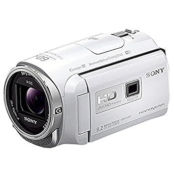 【中古】【39shop】SONY★HDビデオカメラ Handycam HDR-PJ670 ホワイト 光学30倍 HDR-PJ670-W(非常に良い)｜アトリエ絵利奈