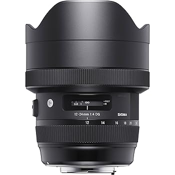 【中古】SIGMA 12-24粍 F4 DG HSM | Art A016 | Canon EFマウント | Full-Size/Large-Format