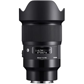 【中古】SIGMA 単興味の中心広角水晶体 20粍 F1.4 DG HSM SONY-Eマウント用 鏡鑑受け答えフルサイズ専用