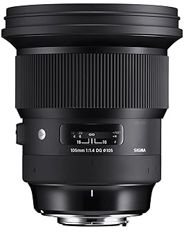 【中古】【39shop】シグマSigma★SIGMA シグマ Canon EFマウント レンズ 105mm F1.4 DG HSM 単焦点 望遠 フルサイズ Art 一眼レフ 専用(非常に良い)|アトリエ絵利奈