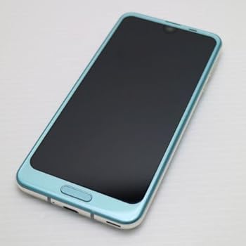 【中古】SHV42 AQUOS R2 アクアマリン